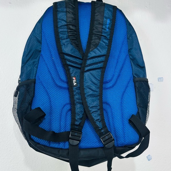 Fila Dark Blue and Black Men's Backpack - Picture 3 of 9